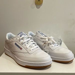 Reebok Club C 85 | Size 13 | White with blue accents (Brand New)